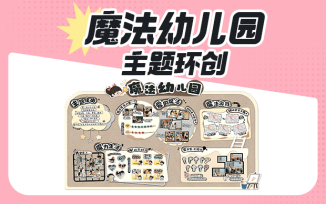 魔法幼儿园主题环创