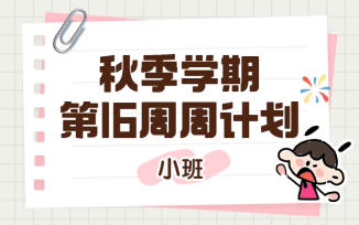 2025年春季学期第16周周计划