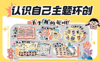认识自己主题环创